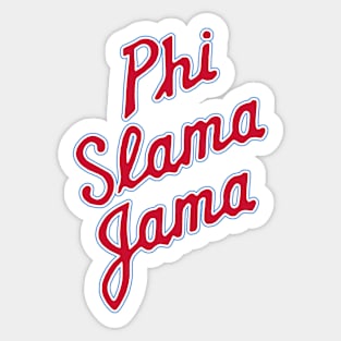 Phi Slama Jama Sticker